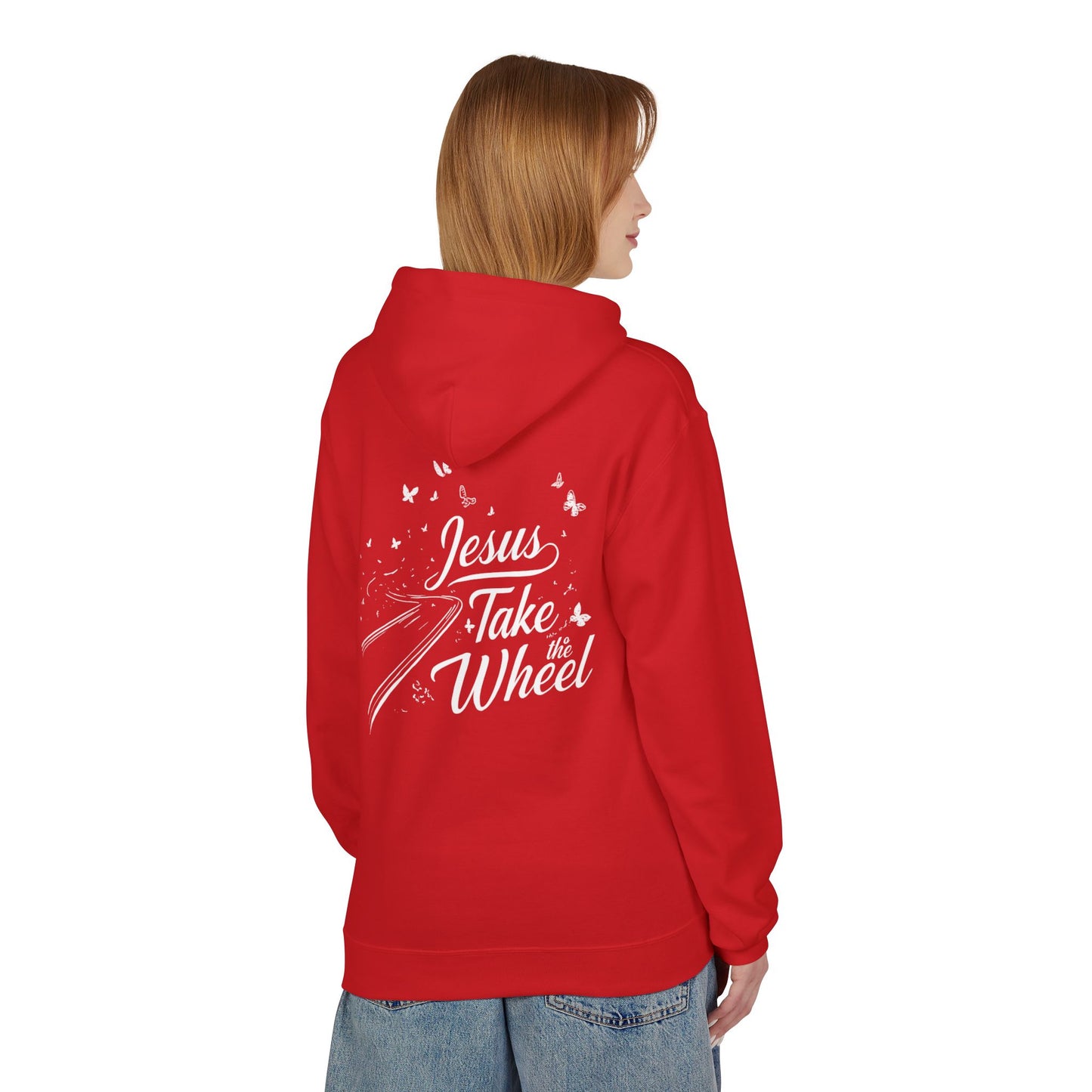 Jesus Take the Wheel Hoodie — Butterfly Road Christian Faith Sweatshirt