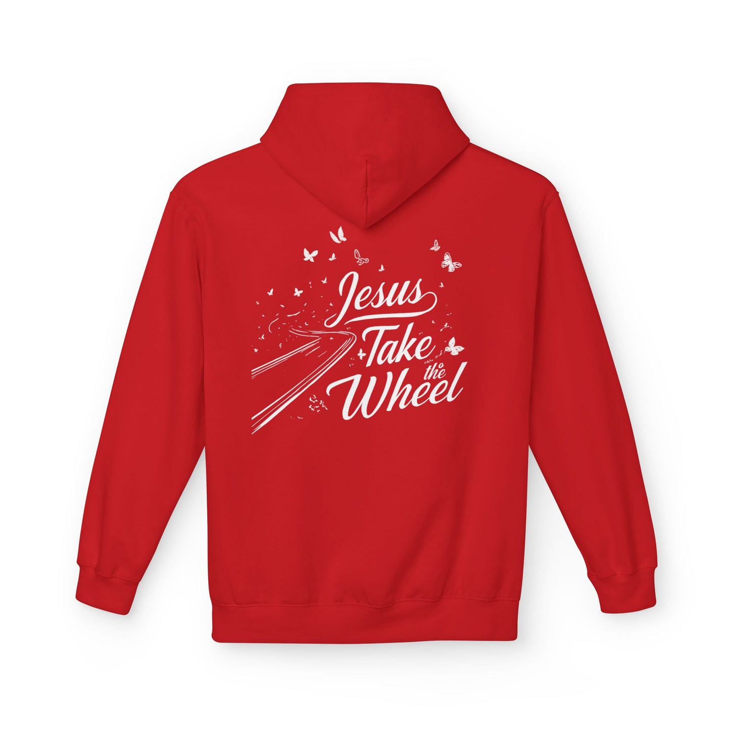 Jesus Take the Wheel Hoodie — Butterfly Road Christian Faith Sweatshirt