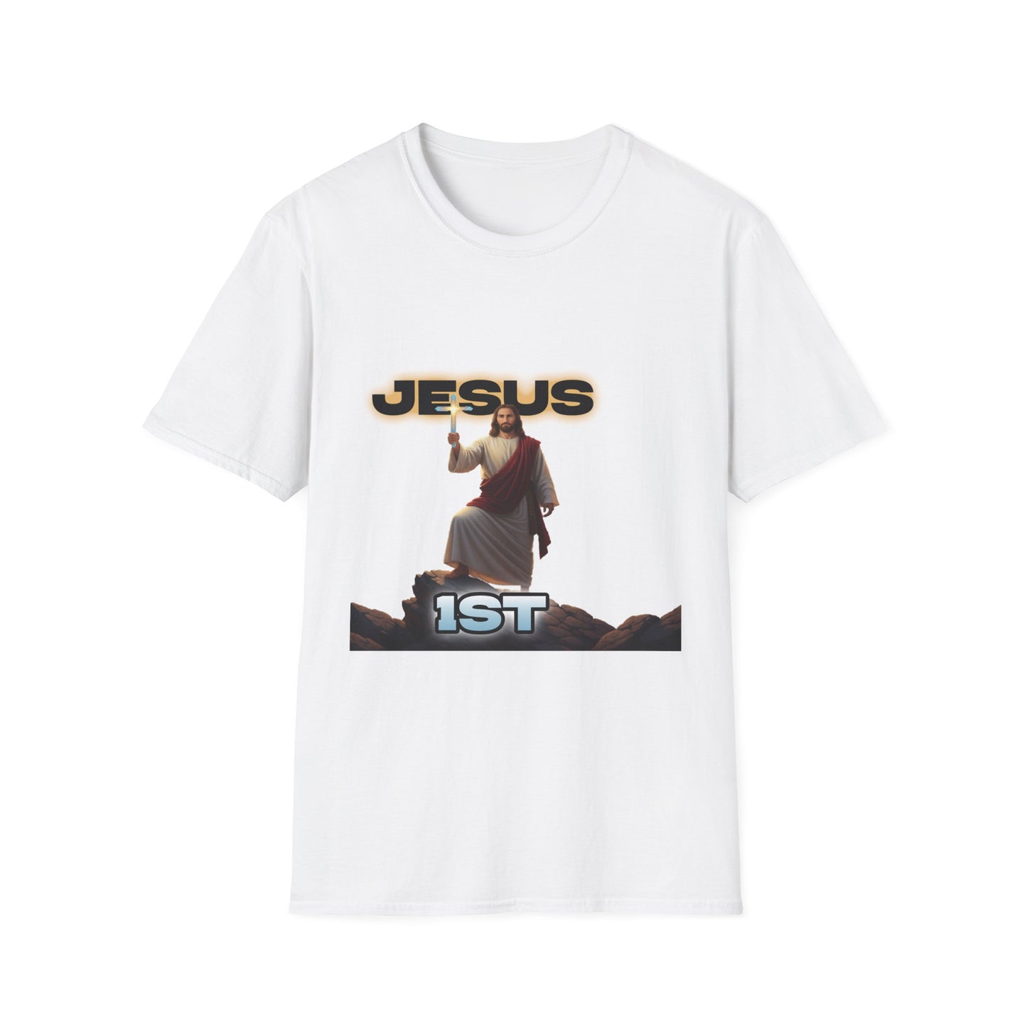 Jesus 1st T‑Shirt – Christian Faith Graphic Tee