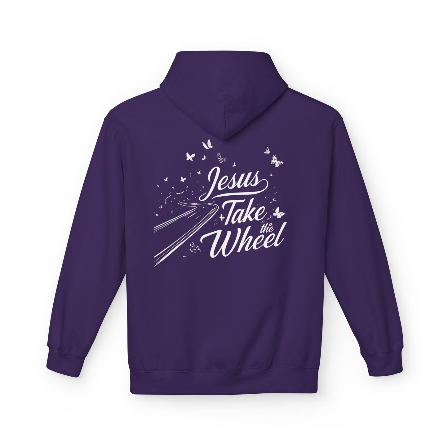 Jesus Take the Wheel Hoodie — Butterfly Road Christian Faith Sweatshirt