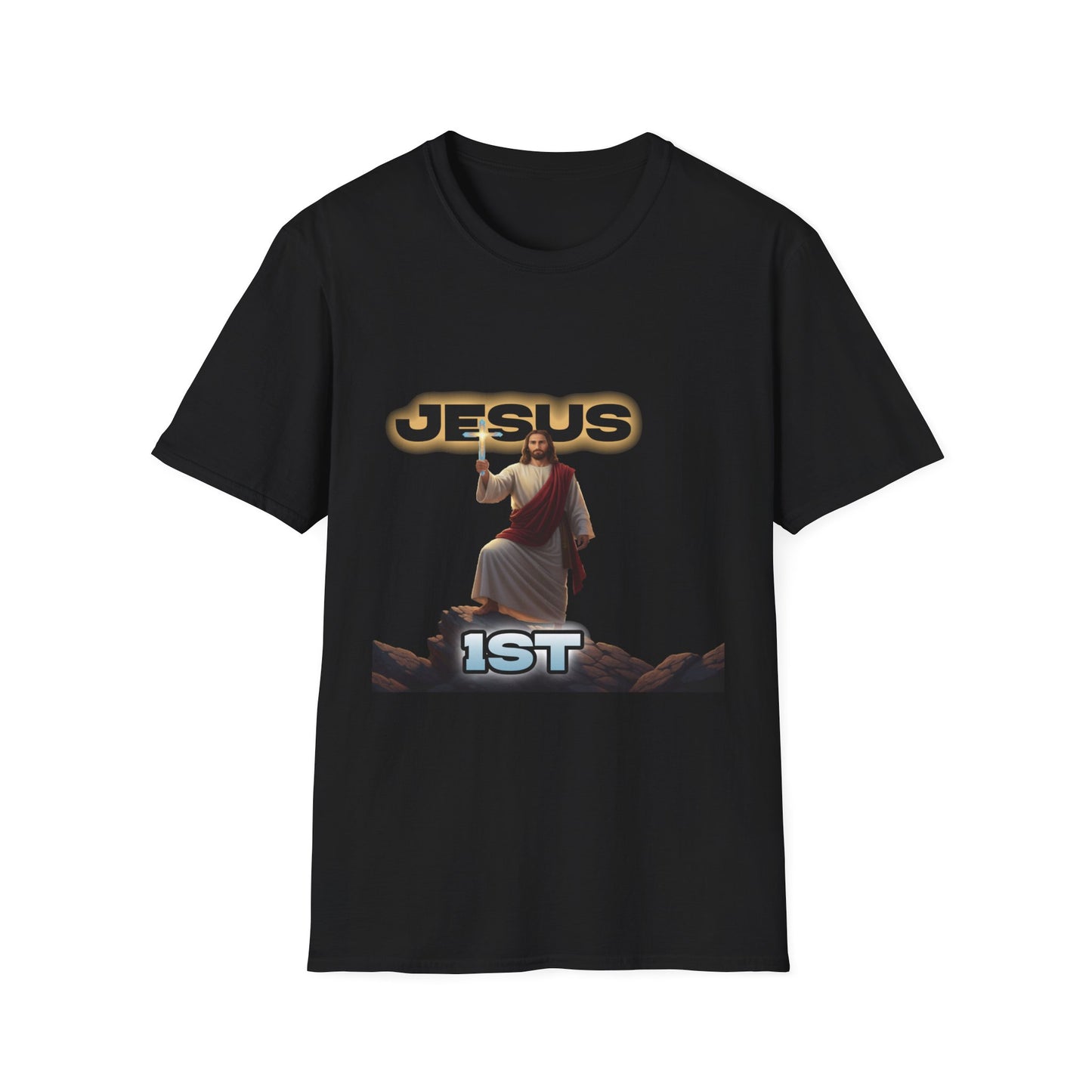 Jesus 1st T‑Shirt – Christian Faith Graphic Tee