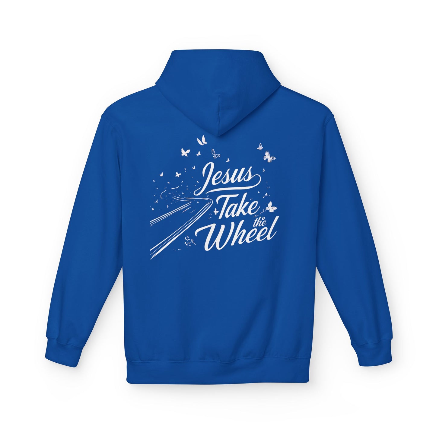 Jesus Take the Wheel Hoodie — Butterfly Road Christian Faith Sweatshirt