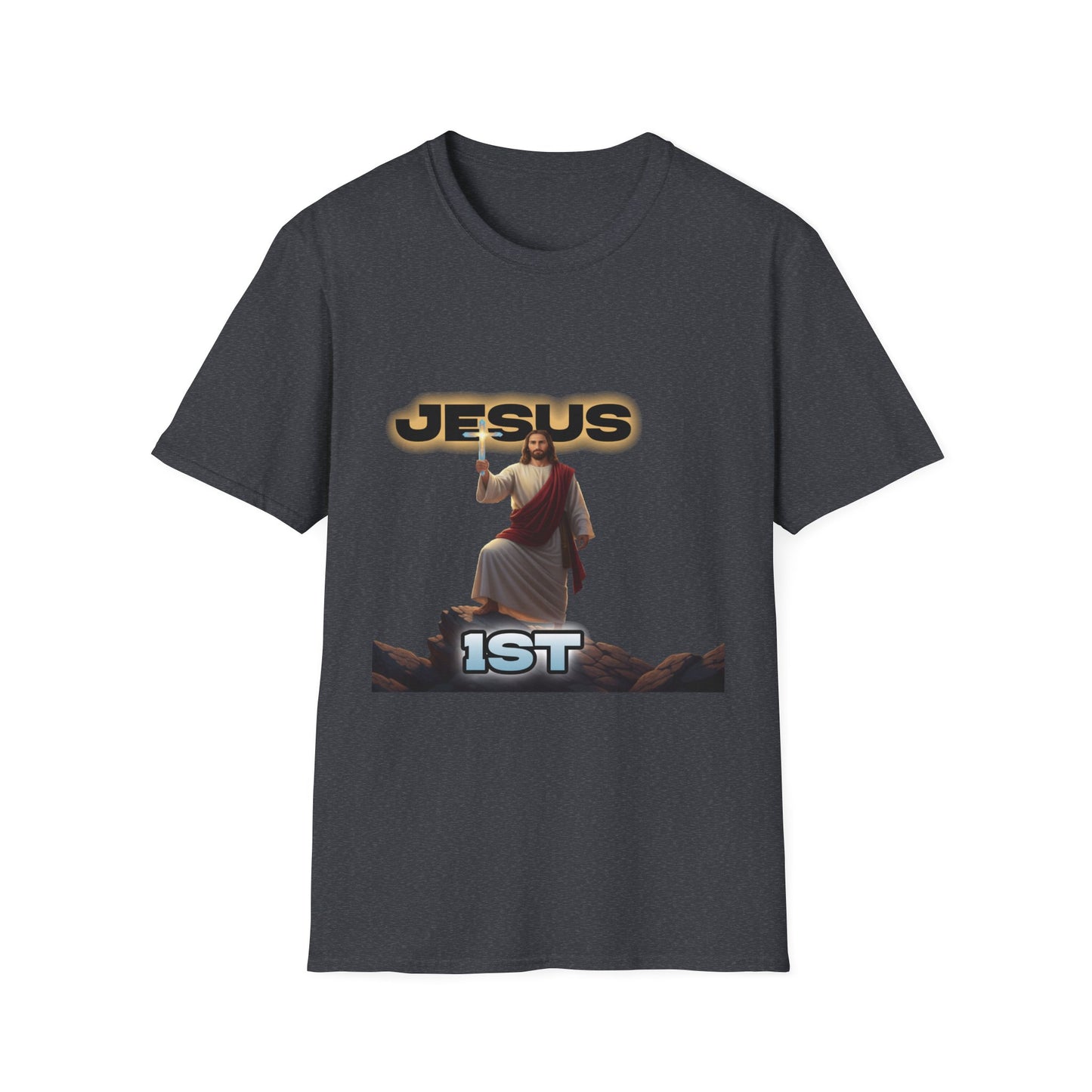 Jesus 1st T‑Shirt – Christian Faith Graphic Tee
